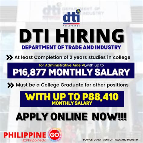 dti vacancies|Careers .